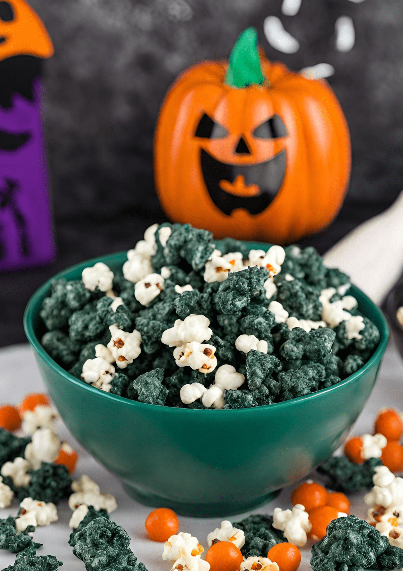 POPCORN EFFRAYANT A LA SPIRULINE